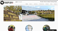 Desktop Screenshot of manateegunclub.com