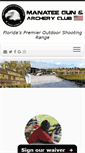 Mobile Screenshot of manateegunclub.com